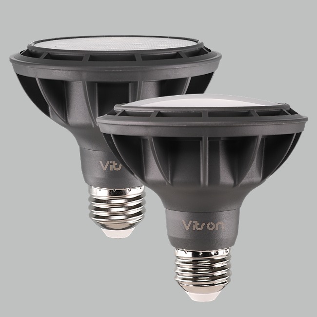 비츠온 LED 전구 PAR30 램프 파30 블랙 15W 스포트형 확산형