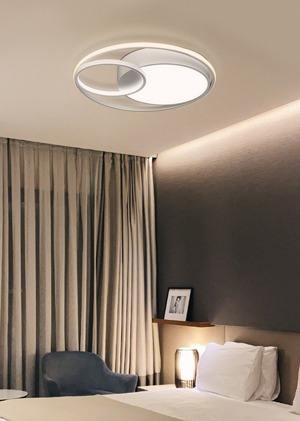 감각적인 디자인 플룸 LED 50W 방등 안방 아이방 원형 천장 원룸 주택 아파트 오피스텔 조명 화이트