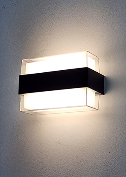 LED 레고롱 실내외 사각 방수 외부 벽등 12W